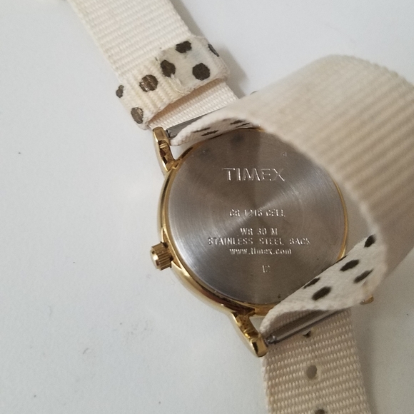Timex Weekender Womens Polka Dot Slip On Watch - Picture 7 of 7
